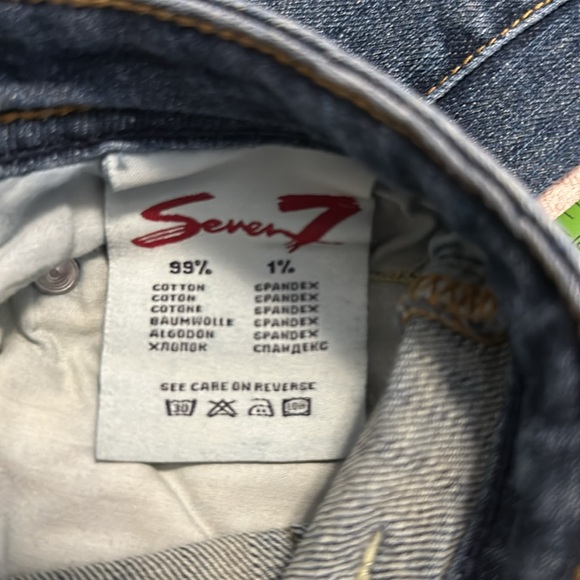 Seven Flare Retro Jeans Size 32 - Picture 5 of 6